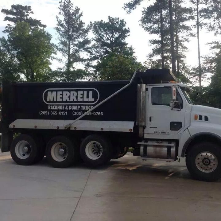 Merrell Backhoe dump truck